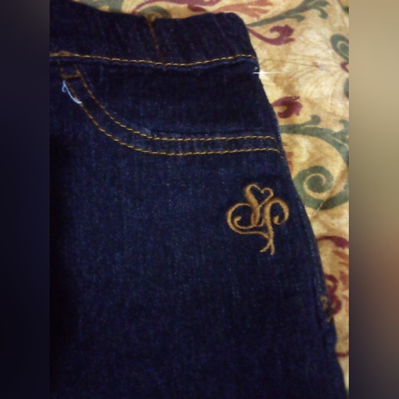 Southpole Distressed Style Designer Stretch Demin Jeans Pants Women's Sz M Blue - Picture 6 of 9